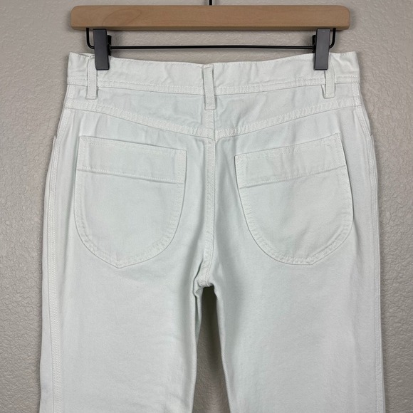 Philosophy Di Lorenzo Serafini Womens 4 Light Mint Green Denim Jean Mid Rise Y2K - Picture 9 of 16